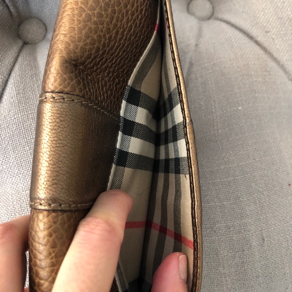 Burberry wallet - Gold - Picture 3 of 7